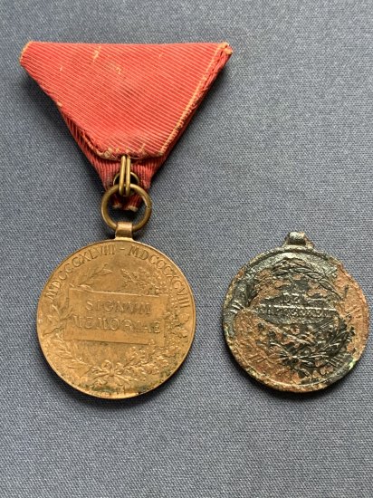 Bronzová medaile za statečnost France Josefa