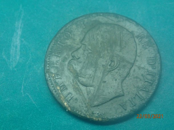 Itálie - 10 centesimi 1894