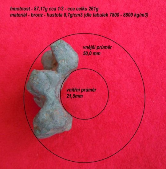 Fragment tzv. diamantového palcátu