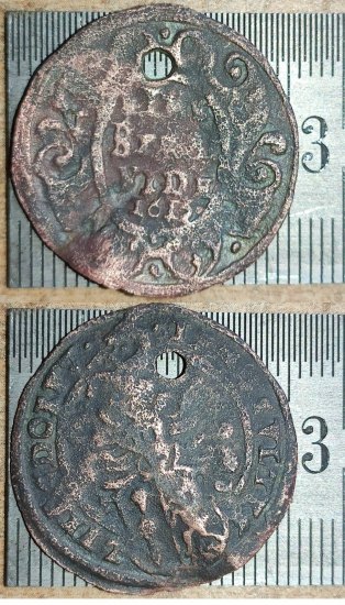 Početní mince, groš 1612 Jan Šultys z Felsdorfu