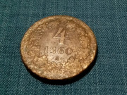 4 krejcar 1860