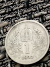 Stříbrňák 1 koruna 1893