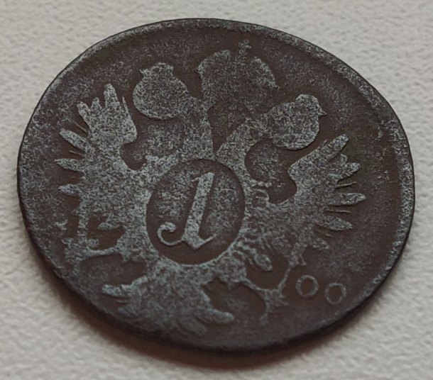 1 krejcar 1800 C