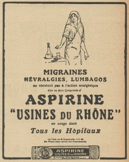 UPR ASPIRINE Usine Produit du Rhone