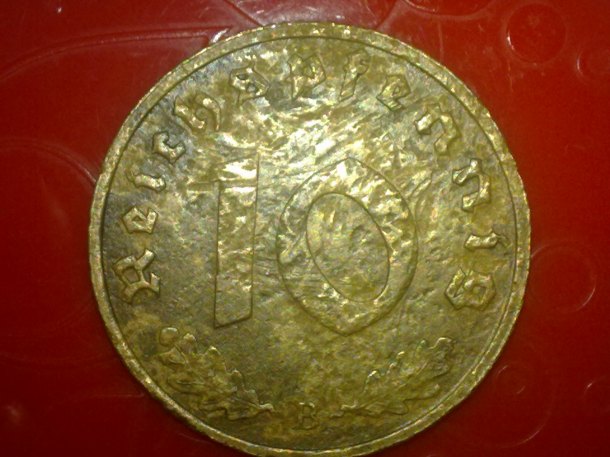 1938 10 Reichspfennig