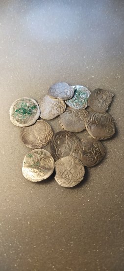 Depot stříbrných minci