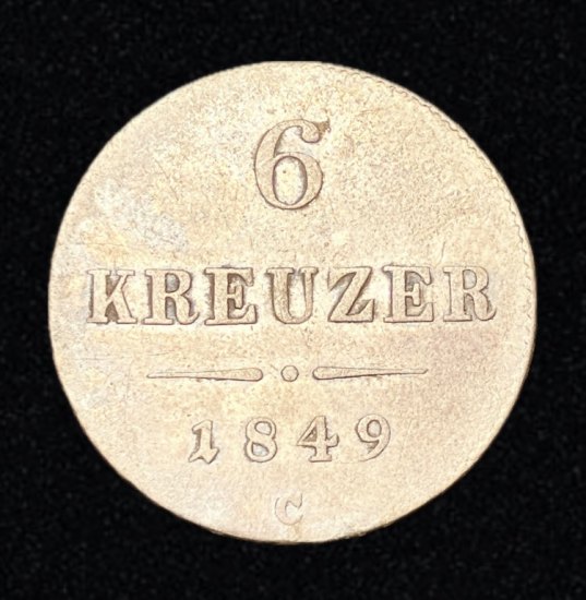 6 Kreuzer (1849 C)