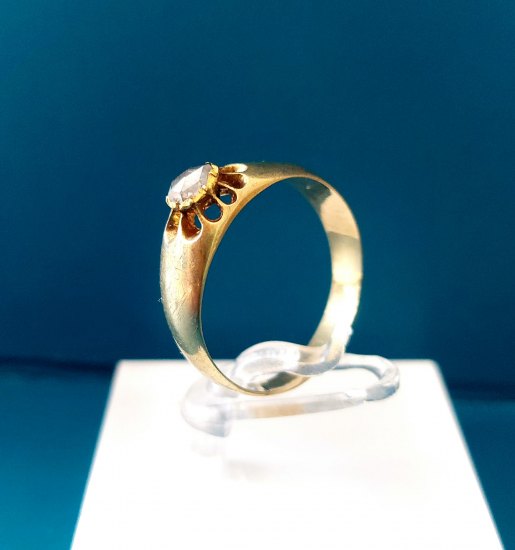 Au prsten s Diamantovou routou 3,37 gramů