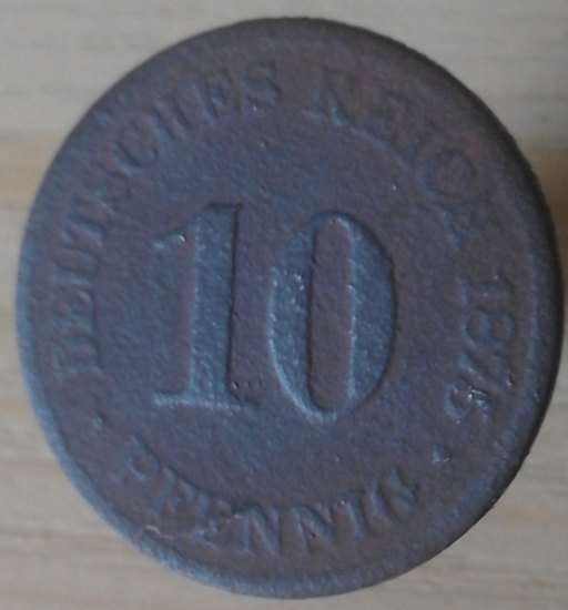 10 Pfennig 1875