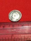1937 Wilhelmina silver 10 cent Dutch coin