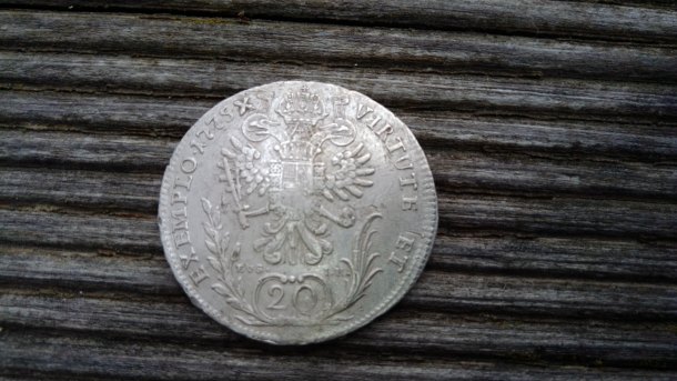 20 Kreuzer Joseph II. 1775, mincovna Praha-pro Karla209