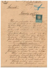 Svatební smlouva 1889