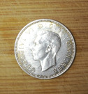 1.Shilling,George VI.stříbro