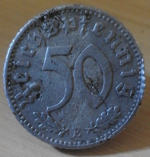 50 reichspfennig 1935 E
