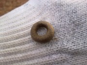 Bronzoví kroužek-část náhrdelníku