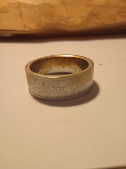 Prsten z chirurgické oceli.č. 2