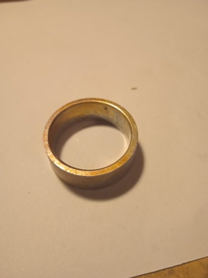 Prsten z chirurgické oceli.č. 2