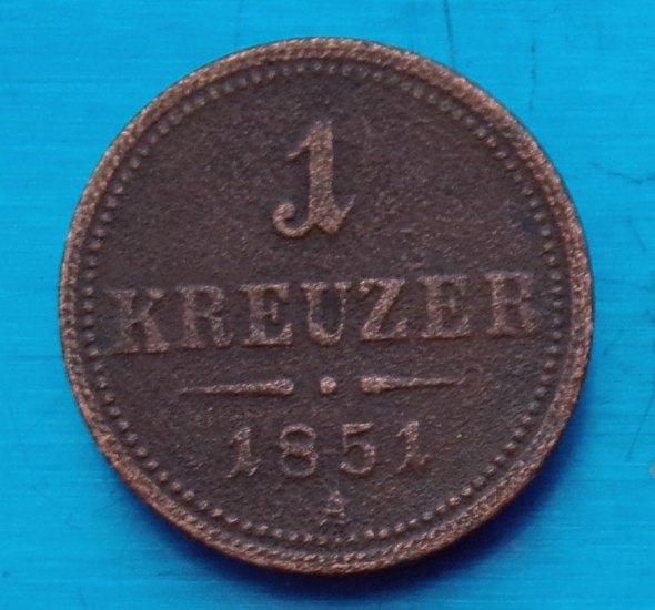 1 Krejcar 1851