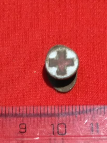 Red Cross pin