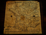 Mapa Frankreichu