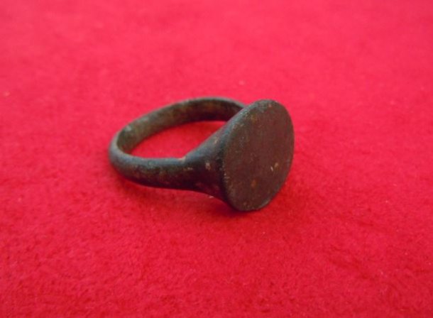 Bronzový prsten hladký_polotovar