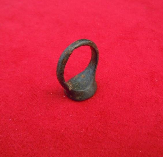 Bronzový prsten hladký_polotovar