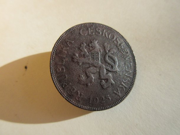 5 korun 1925  CuNi  ČSR