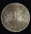 1 Reichsmark 1934 F