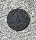 1 krejcar 1885