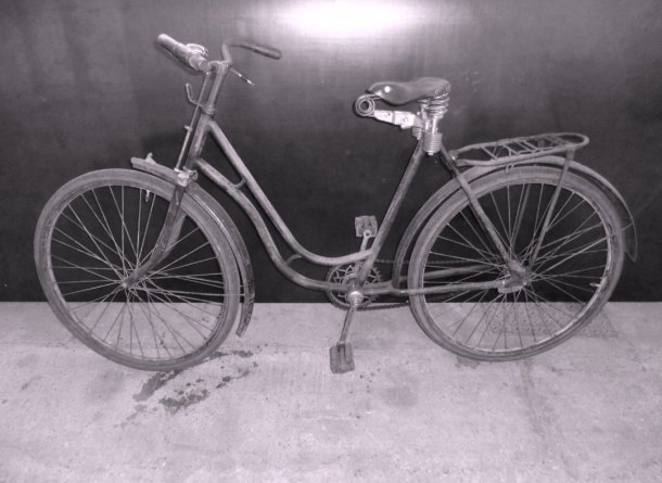 Štítek že starého bicyklu Edelweiss