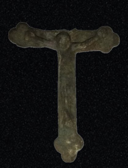 Latinský křížek s trojlistým ukončením břeven (3)