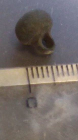 Knoflik mini bronz