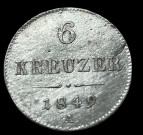 6 Kreuzer (1849 A) - František Josef I.