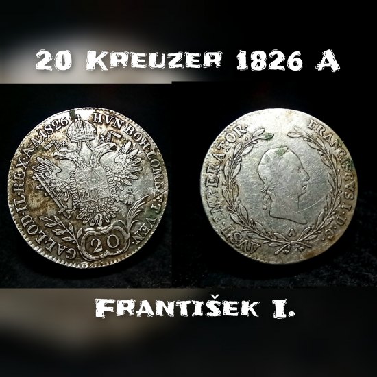 20 Kreuzer 1826 A