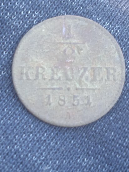 --  1/2 Kreutzer 1851  --