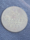 --  1/2 Kreutzer 1851  --