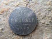 6.Kreuzer 1849 A