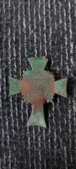 Mutterkreuz(čestný kříž matky)vyznamenání Třetí říše