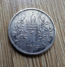 1 koruna od Františka Josefa I. rok 1893