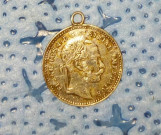 Přívěsek z mince - 10 Kreuzer (Franc. Jos., 1868-72)