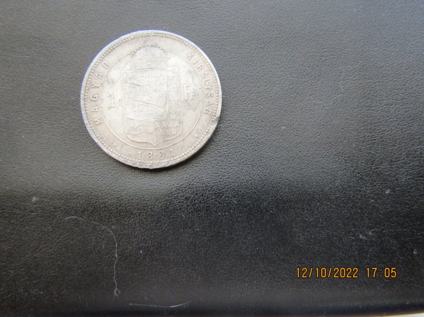 Stříbrný zlatník FJI 1881
