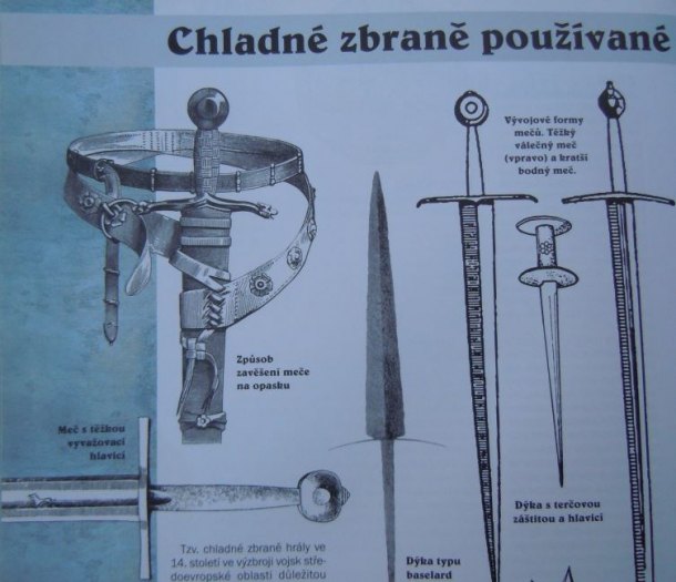 Hlavice středověkého meče