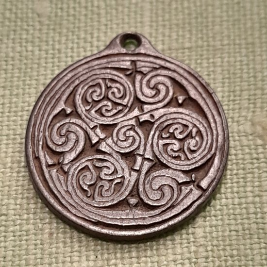 Celtic Infinity Spiral privesek