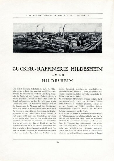 Zucker-Raffinerie Hildesheim