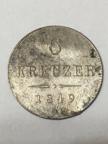 Stříbrňák 1849