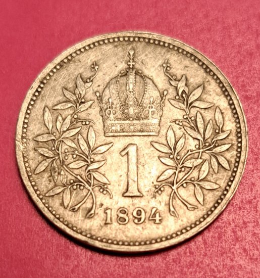 1 koruna 1894