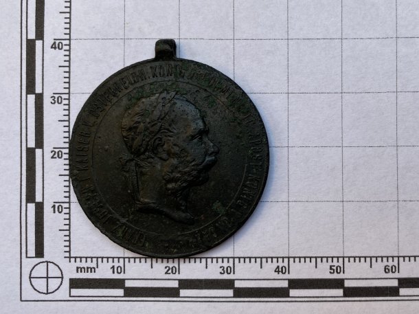 Franz Josef I. - Válečná medaile 1873