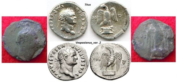 Titus Flavius Vespasianus - Denár