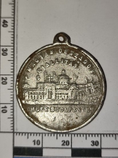 Medaile (výstava v Budapešti 1885)