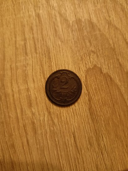Moje první mince.
